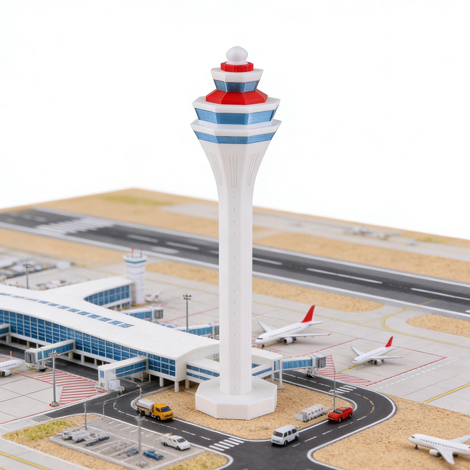 Home Office Building - Modèle de tour de contrôle d'aéroport