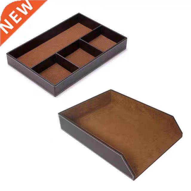 Letter Tray Desk - Collection 2026 en cuir PU :