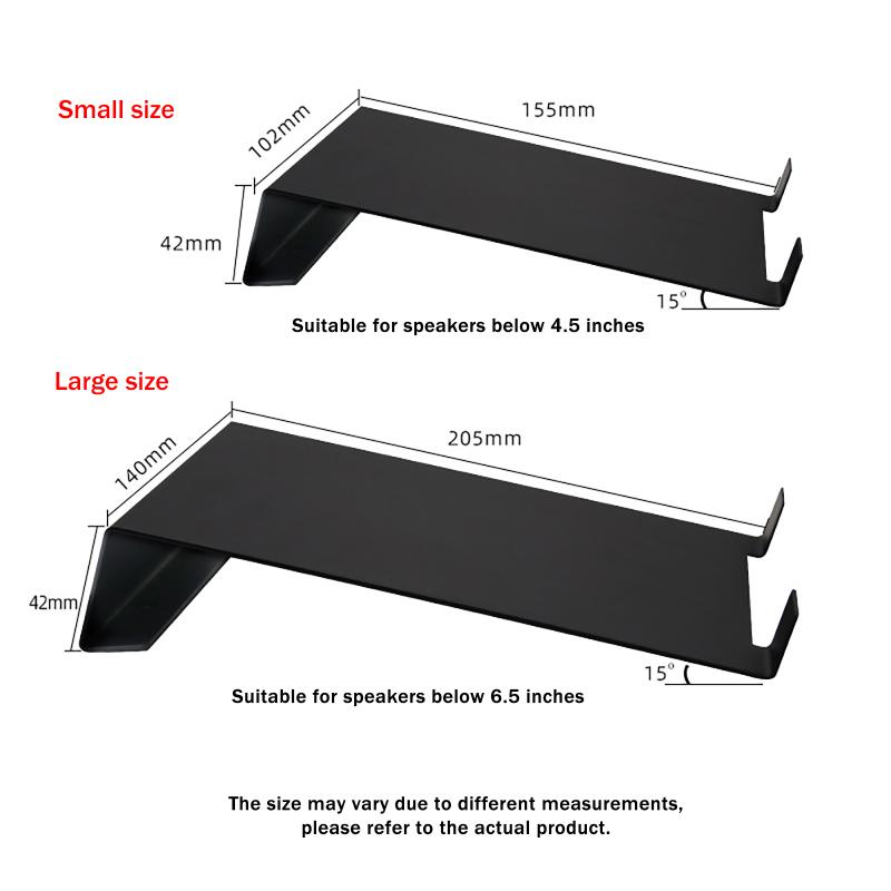 Home Office Studio - Support de haut-parleur de bureau robuste