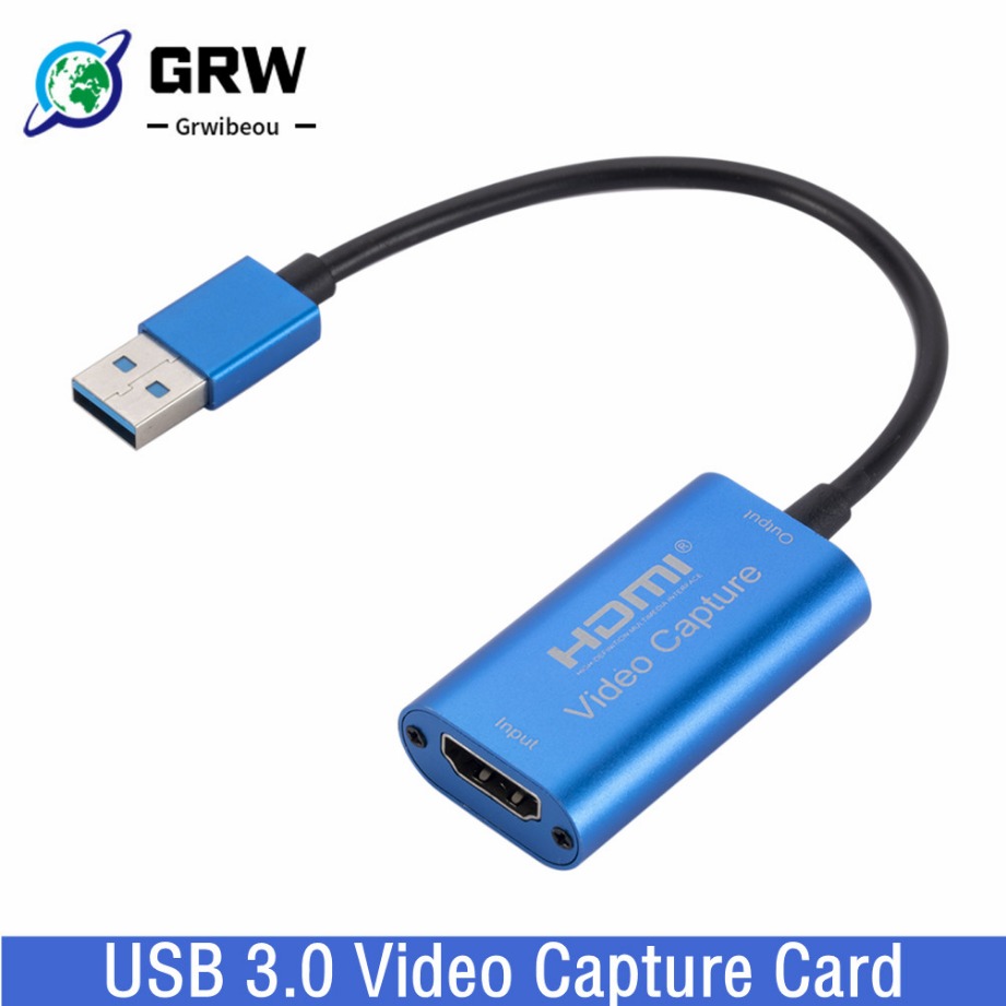 Webcam Hd 1080P - Carte de capture vidéo USB 3.0