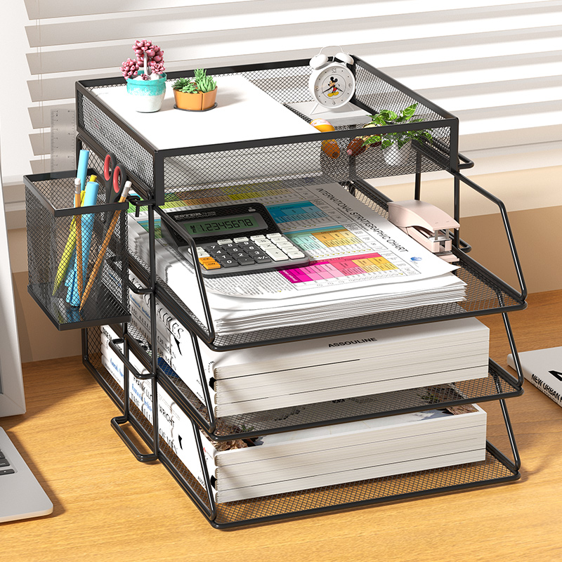 Letter Tray Desk - Bureau A4 papier bureau organisateur Document
