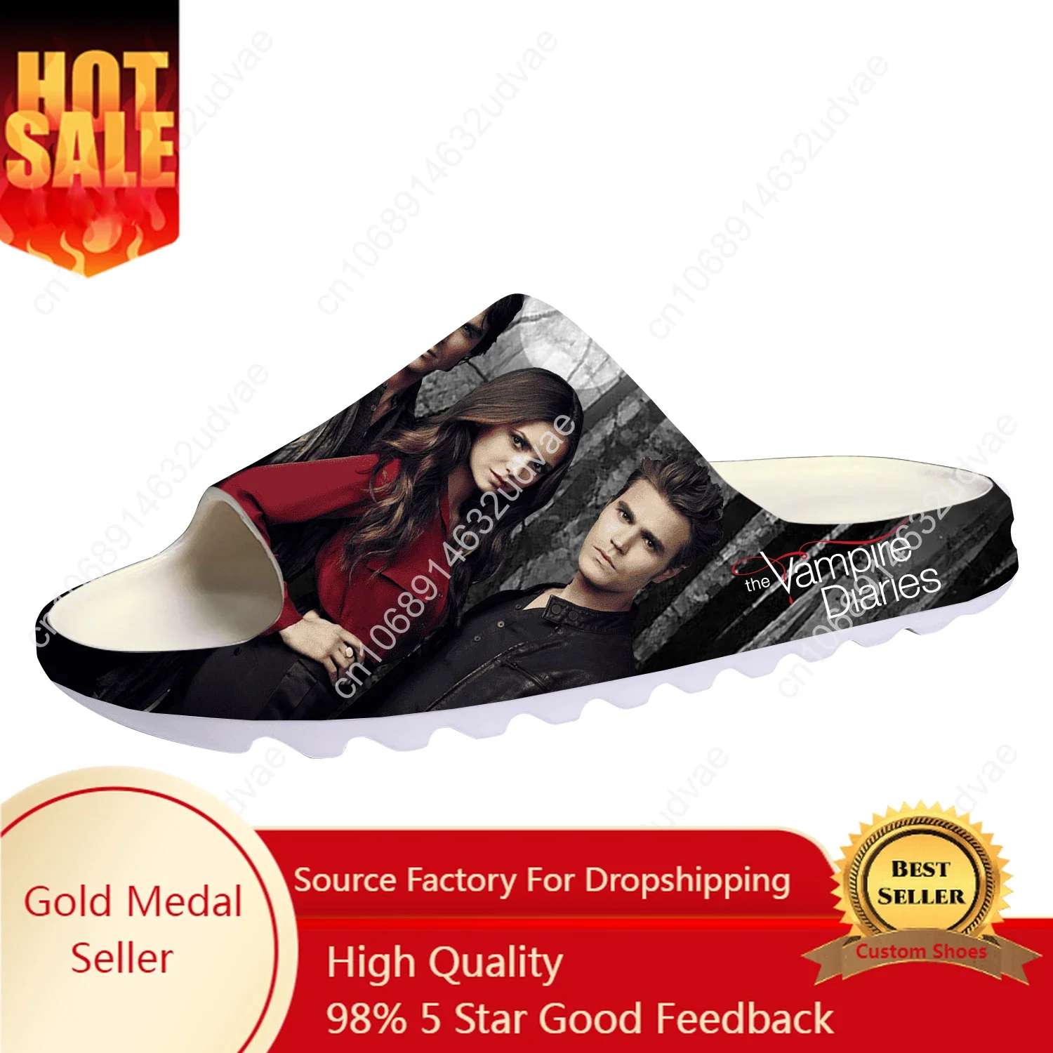 Home Office Form - The Vampire Diaries Damon Salvatore Pantoufles