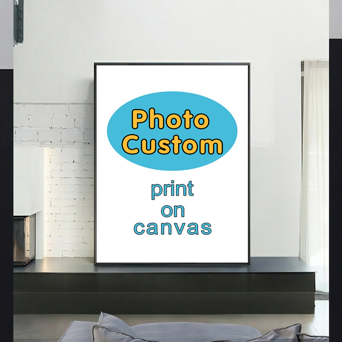 Home Office Photos - Photo personnalisée, imprimés sur toile, affiche