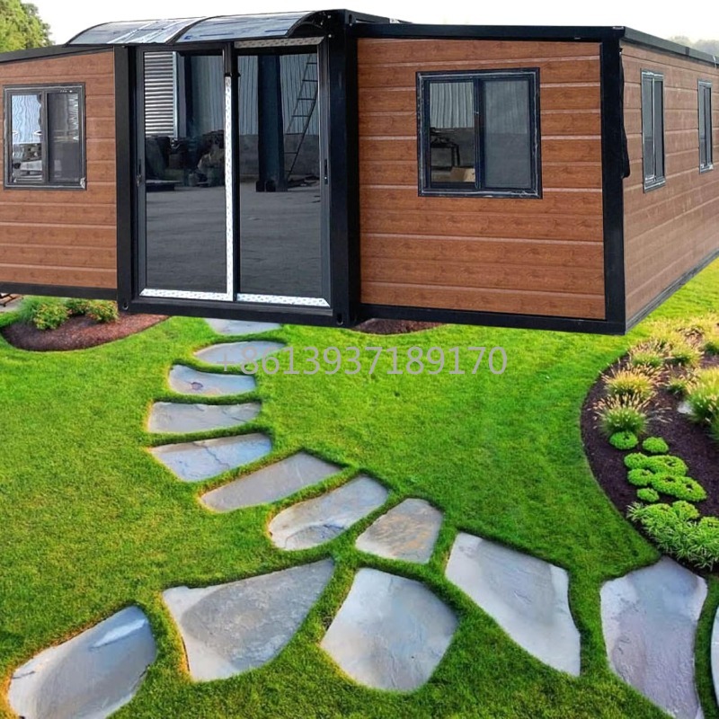 Home Office Windows - Maison préfabriquée moderne en conteneur avec
