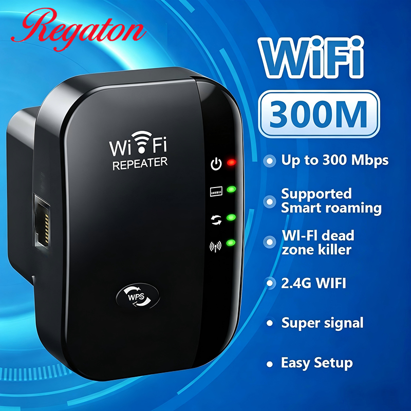 Home Office Studio - Répéteur WiFi sans fil 300M 2,4