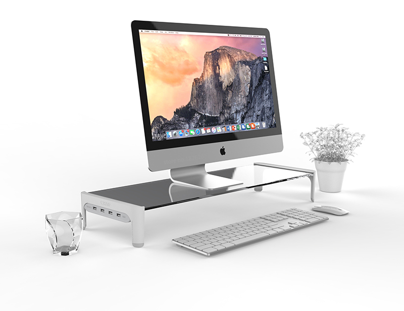 Moniteur de bureau, support po - Monitor Riser Stand avis et prix