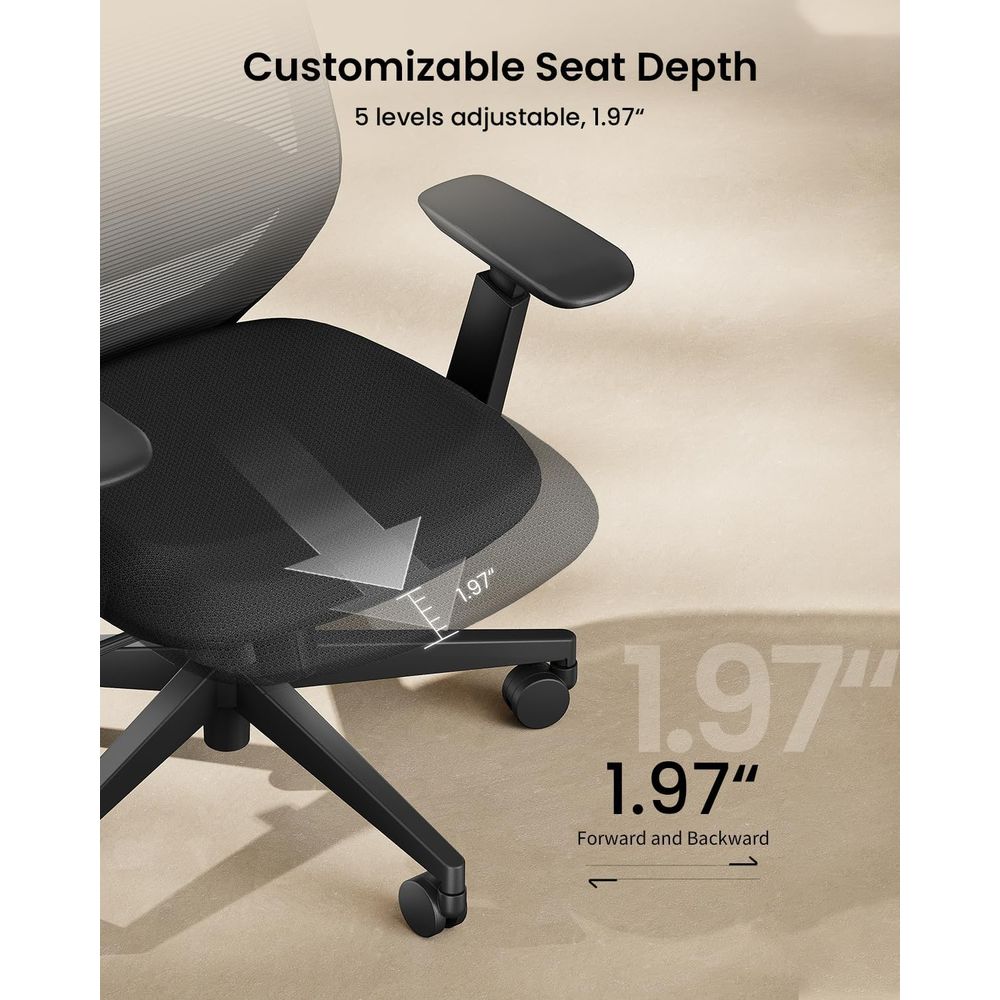 Chaise de bureau ergonomique à - Home Office Hours avis et prix