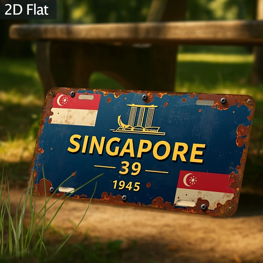 Drapeau de Singapour 1945 AL S - Home Office Singapore avis et prix