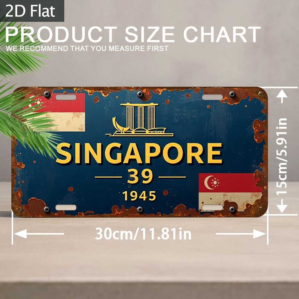 Drapeau de Singapour 1945 AL S - Home Office Singapore avis et prix
