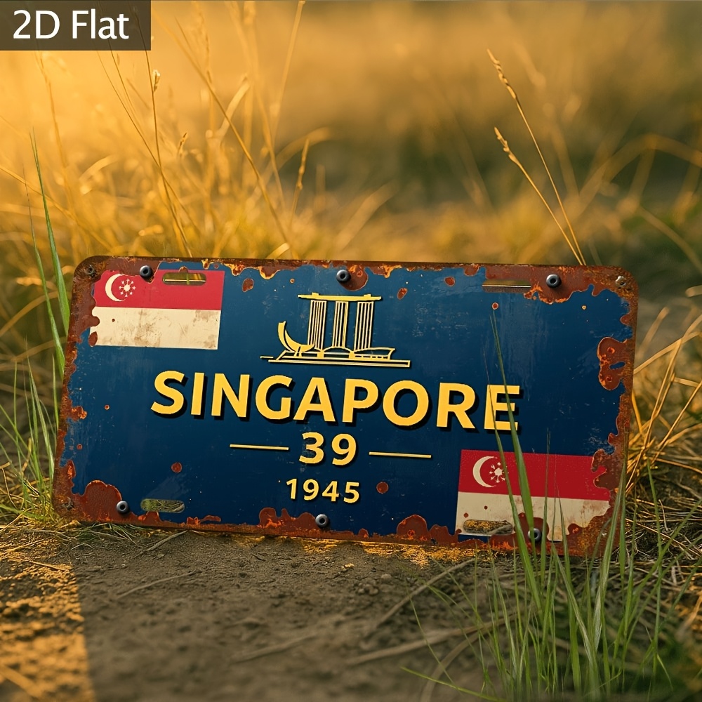 Drapeau de Singapour 1945 AL S - Home Office Singapore avis et prix