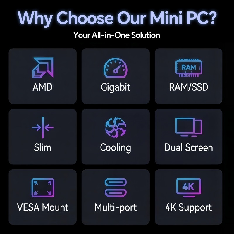 Mini PC portable haut de gamme - Home Office Form avis et prix