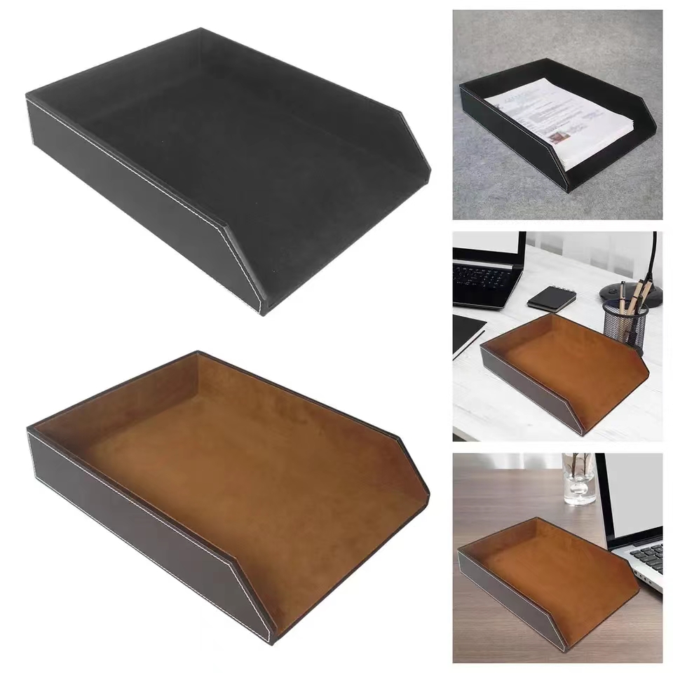 Collection 2026 en cuir PU : C - Letter Tray Desk avis et prix