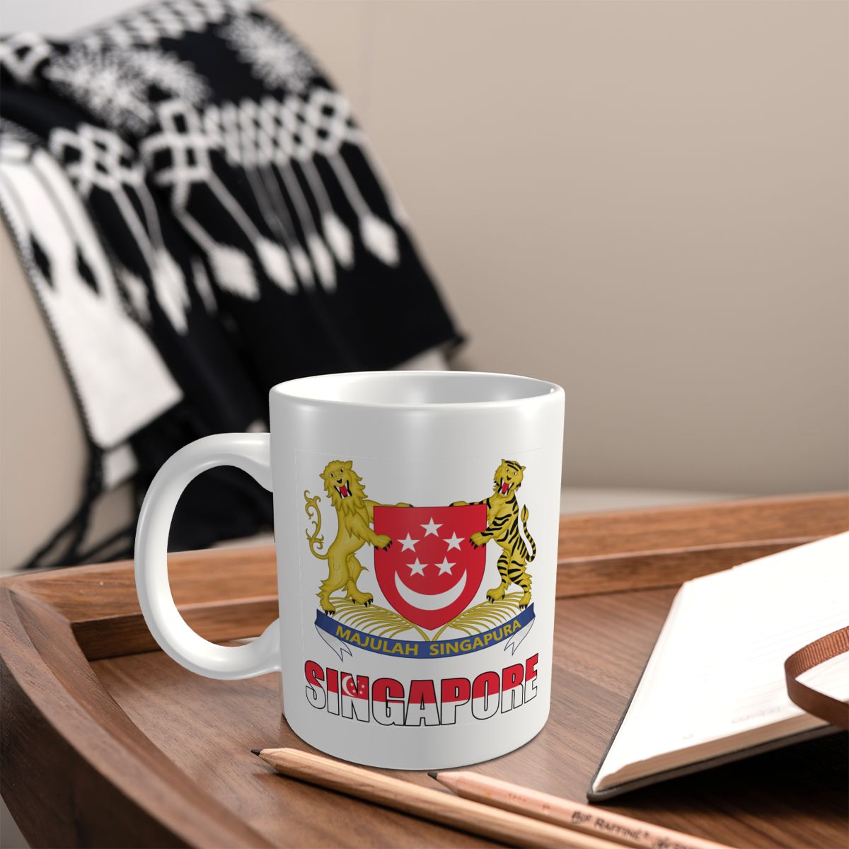 Mark Cup Mug Singapour Lettre  - Home Office Singapore avis et prix