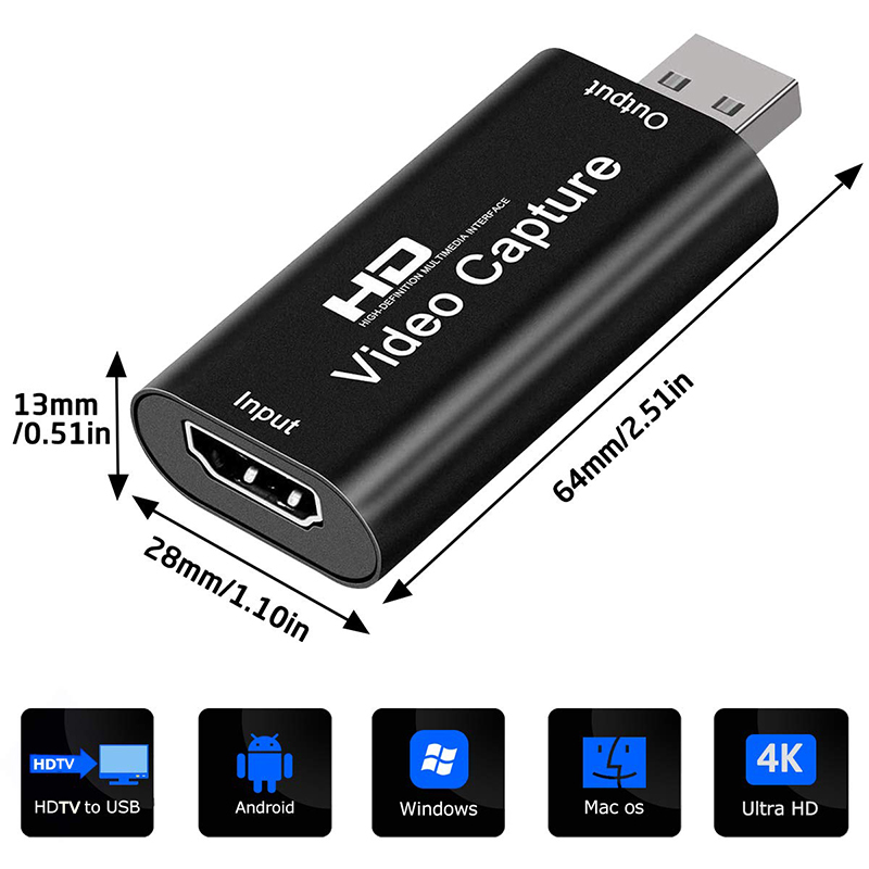 Carte d'acquisition vidéo USB  - Webcam Hd 1080P avis et prix