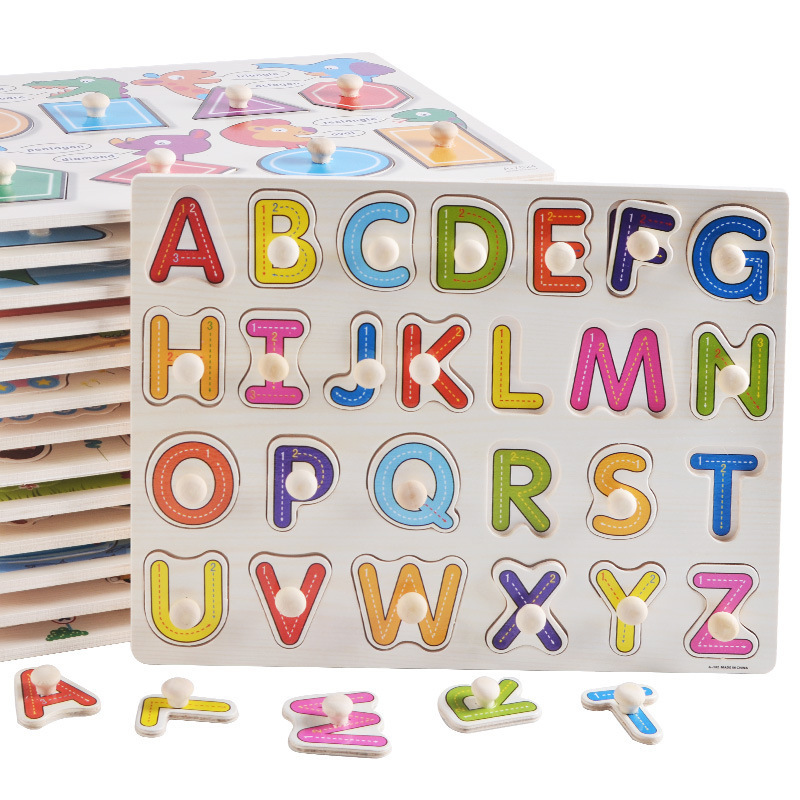 Puzzle en Bois Montessori de G - Letter Tray Desk avis et prix