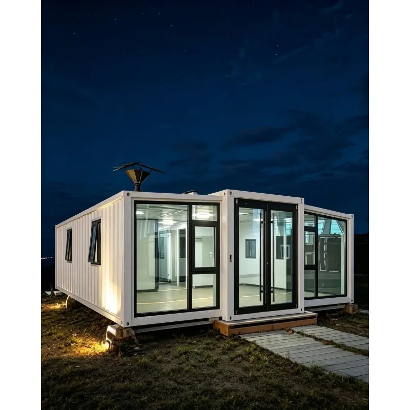 Maison conteneur pliable en ki - Home Office Building avis et prix