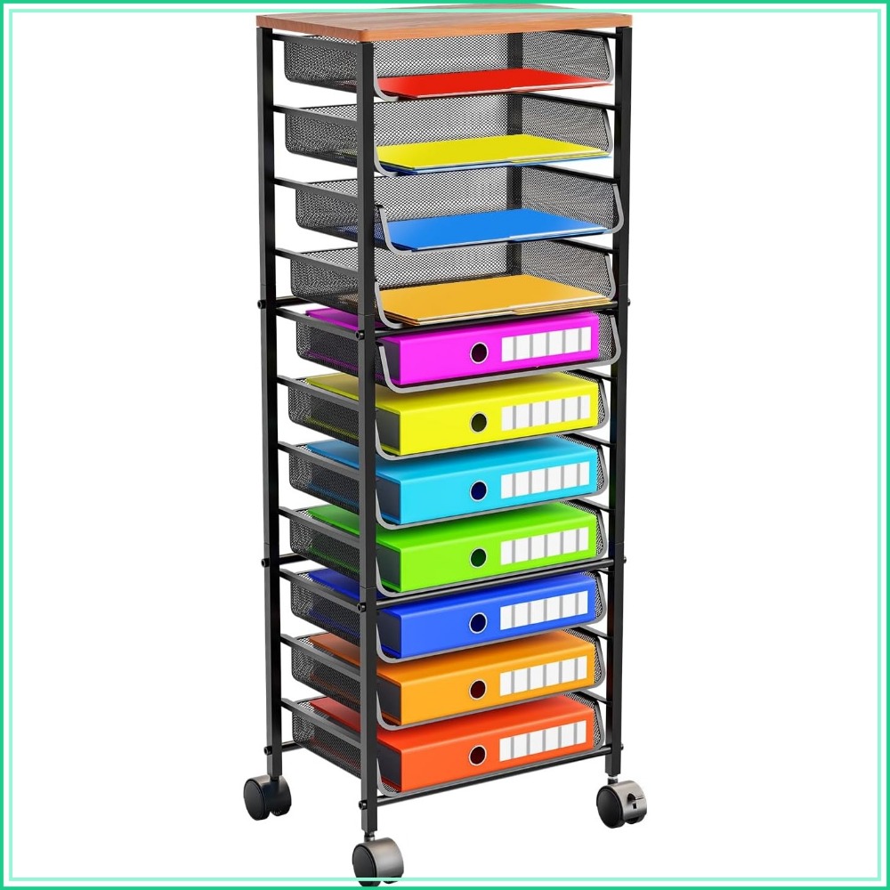 Chariot de classement roulant  - Letter Tray Desk avis et prix