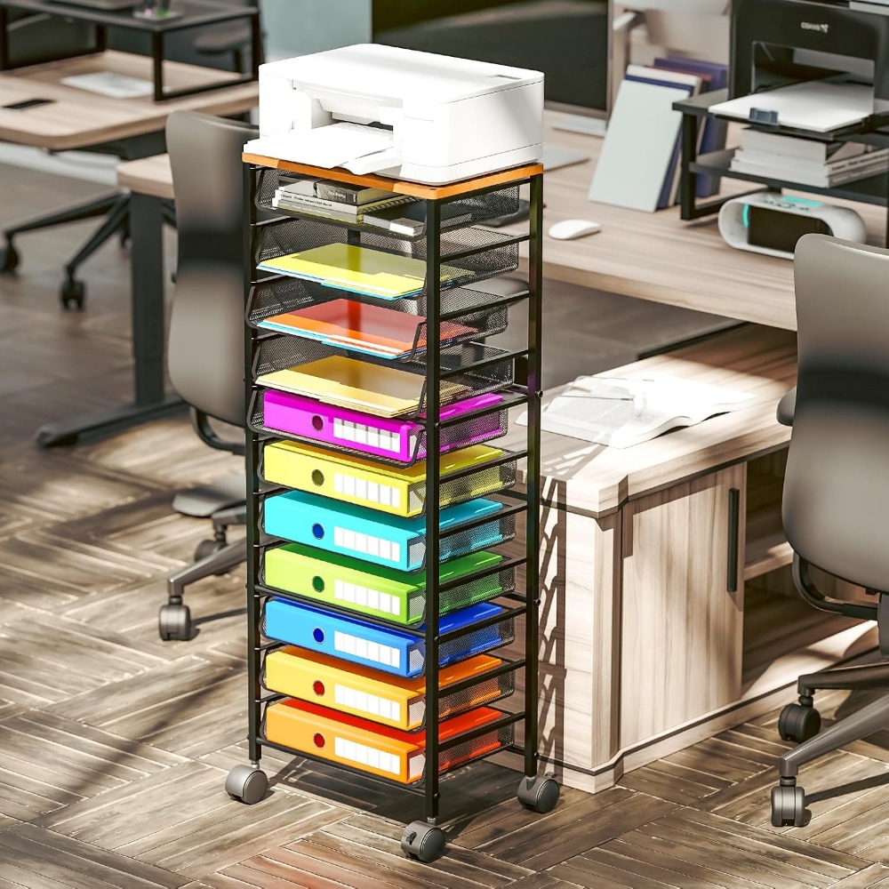 Chariot de classement roulant  - Letter Tray Desk avis et prix