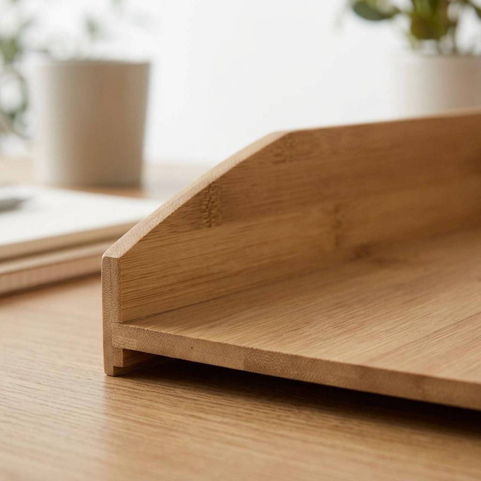 Corbeille à lettres en bambou  - Letter Tray Desk avis et prix