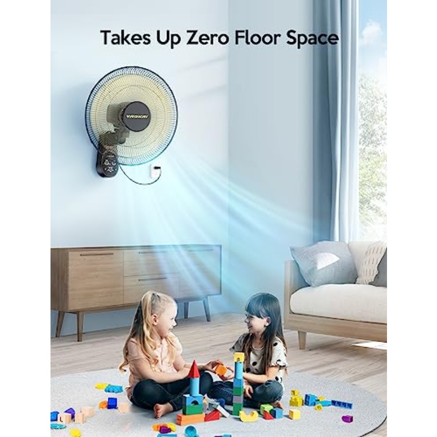 Ventilateur mural, ventilateur - Home Office Hours avis et prix