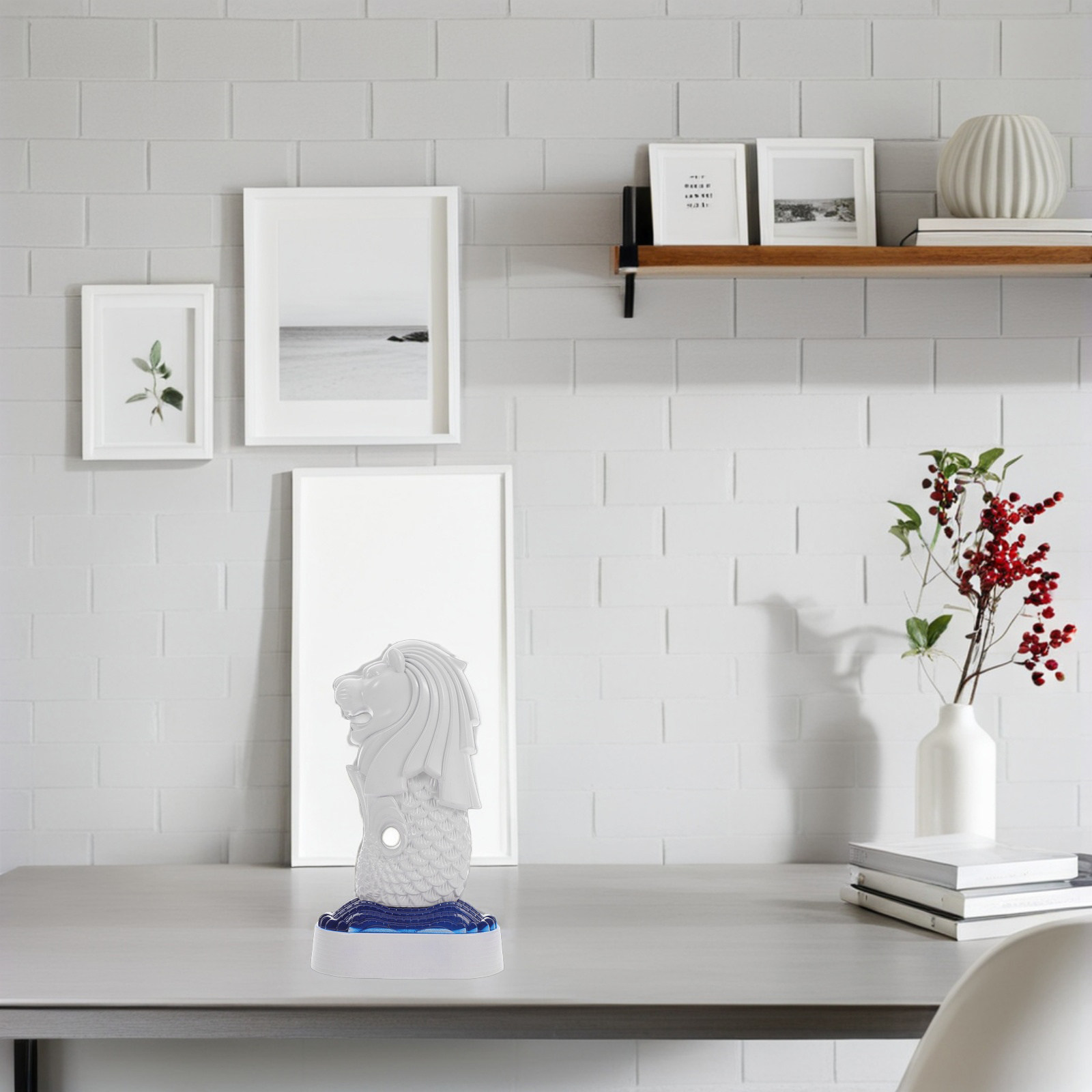 Sculpture de Merlion de Singap - Home Office Singapore avis et prix