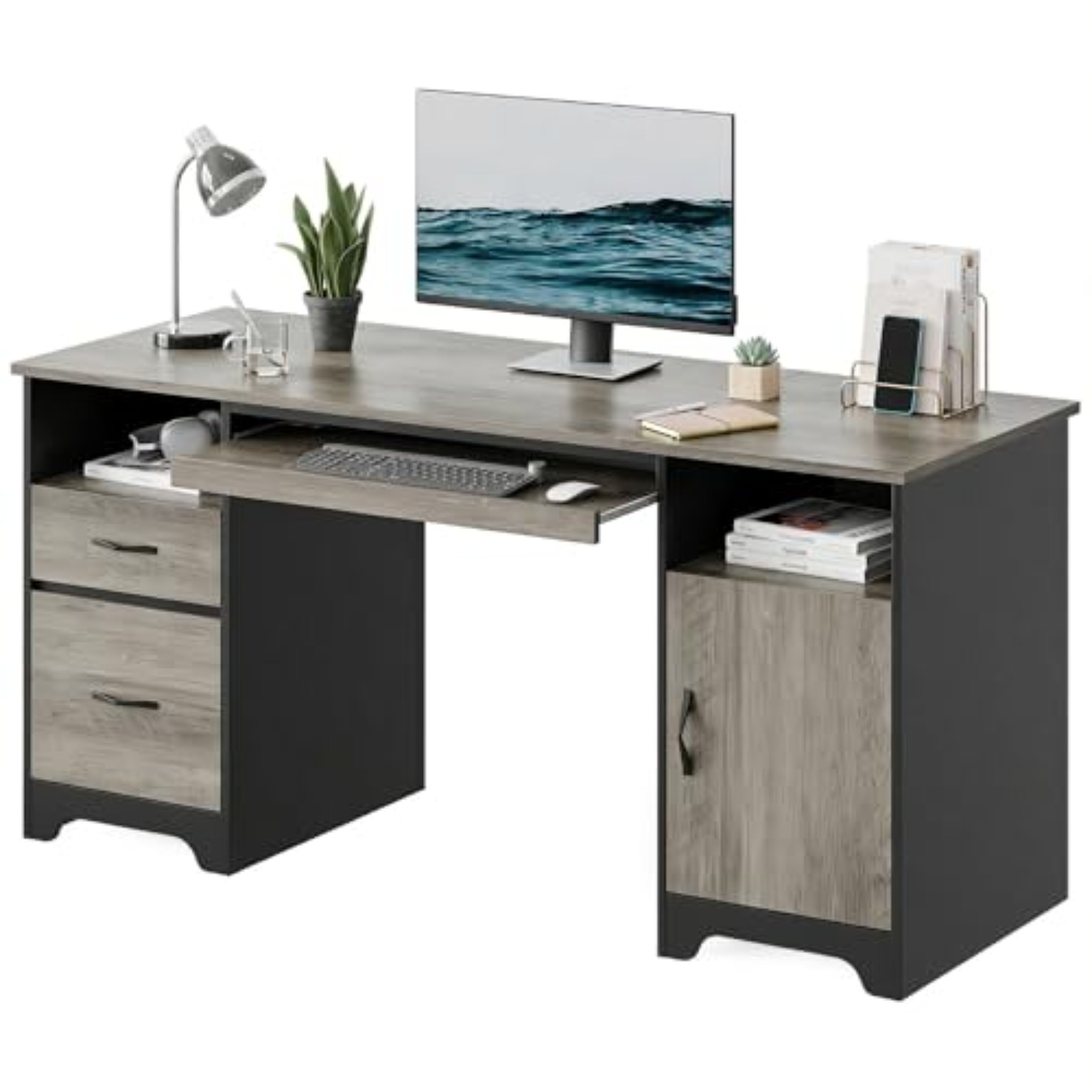 Bureau de direction de 59 pouc - Letter Tray Desk avis et prix