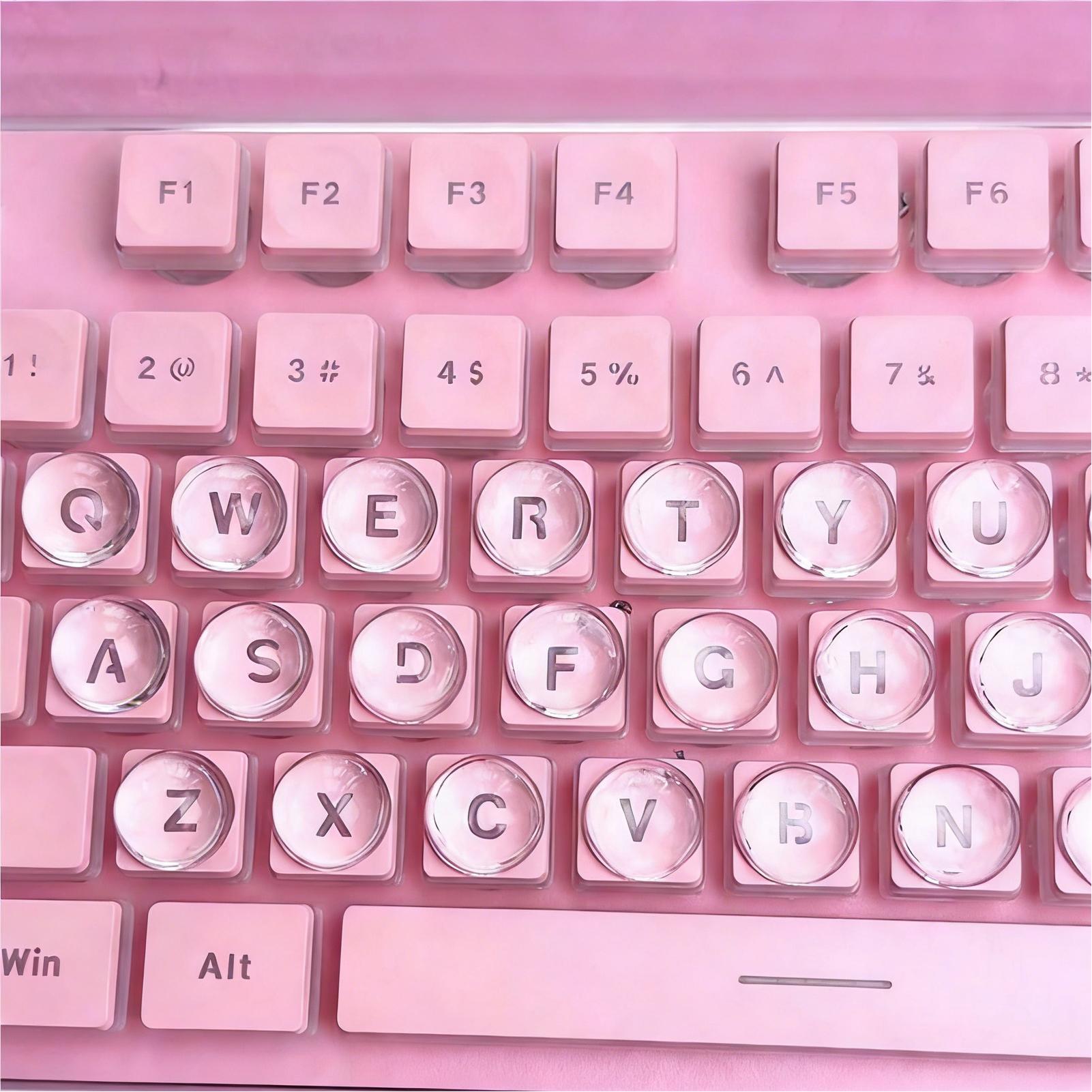 Autocollants ronds transparent - Home Office Keyboard avis et prix