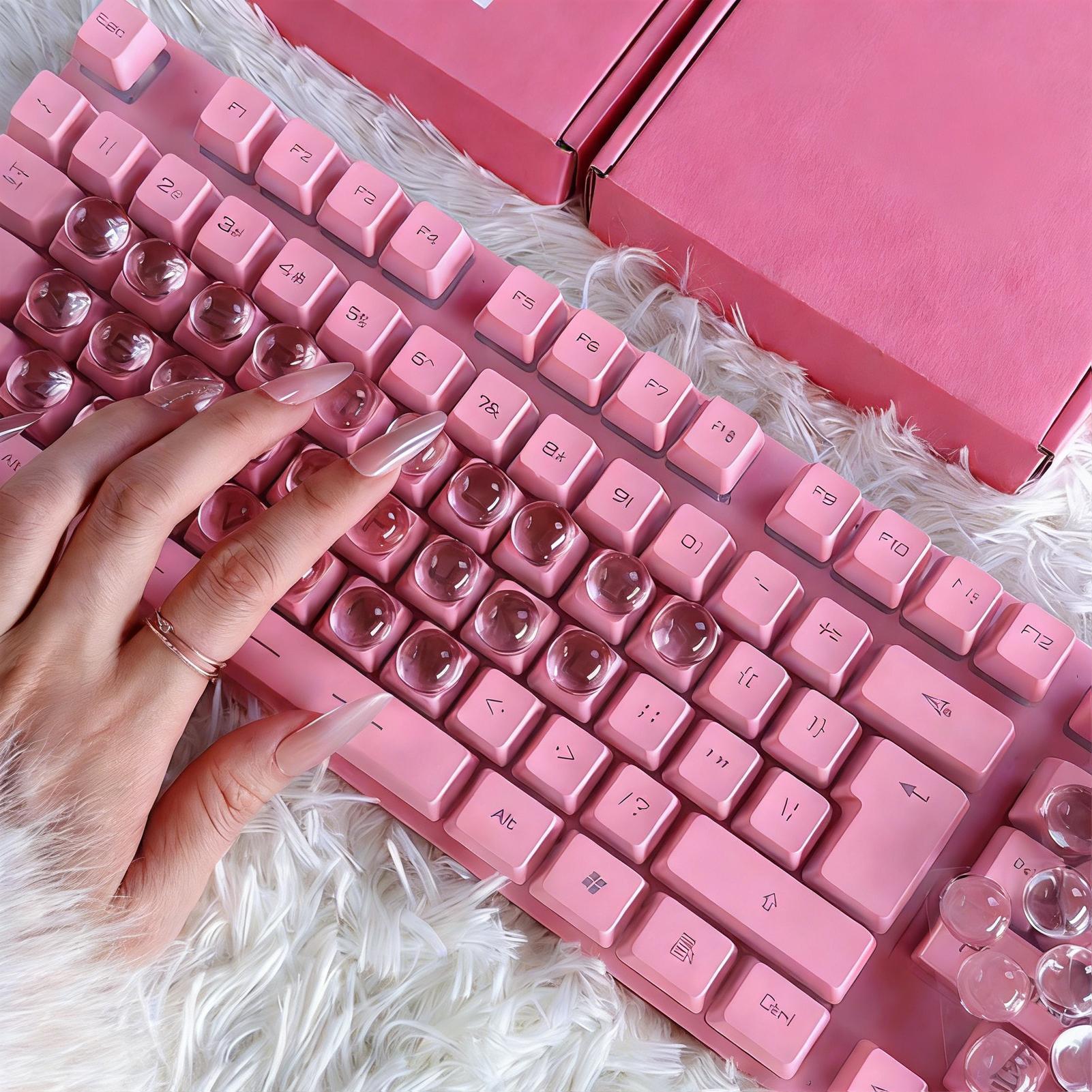Autocollants ronds transparent - Home Office Keyboard avis et prix