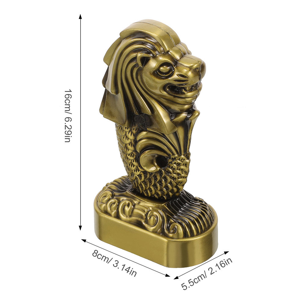 Sculpture en métal Merlion Sin - Home Office Singapore avis et prix