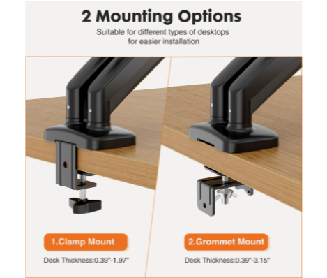 Support double moniteur à bras - Monitor Riser Stand avis et prix