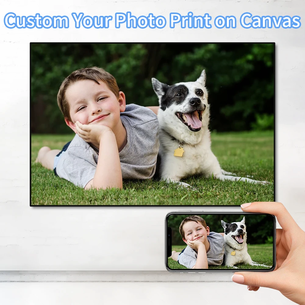 Peinture sur toile personnalis - Home Office Photos avis et prix