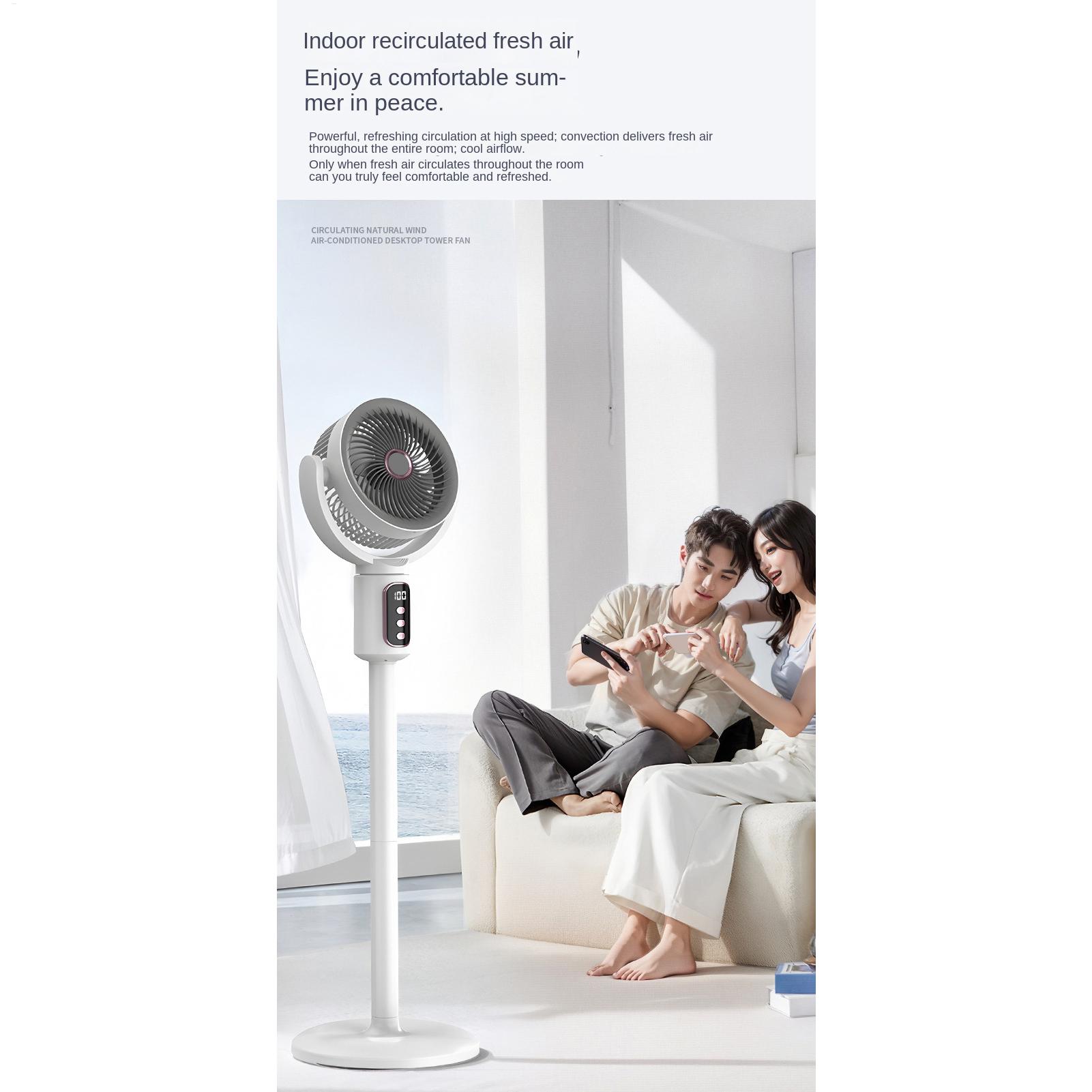 Ventilateur sur pied numérique - Home Office Hours avis et prix