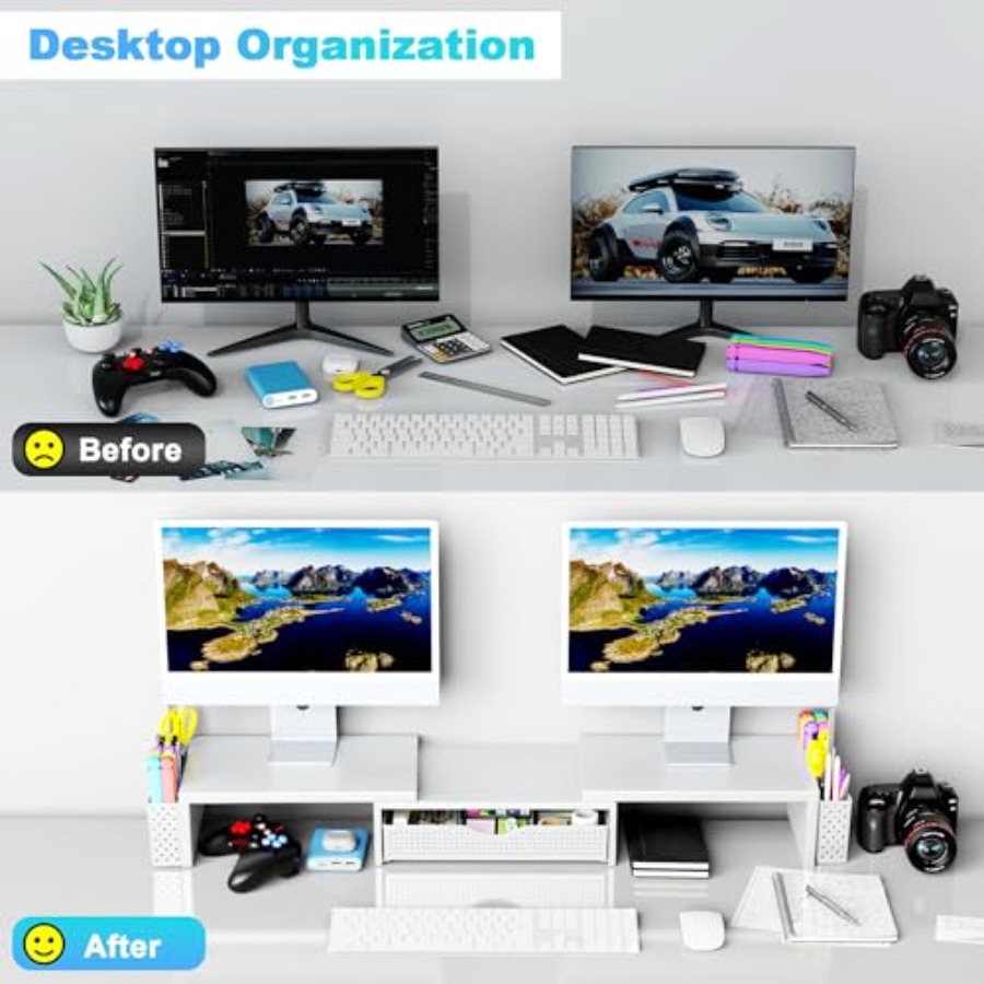 Organiseurs et accessoires de  - Monitor Riser Stand avis et prix