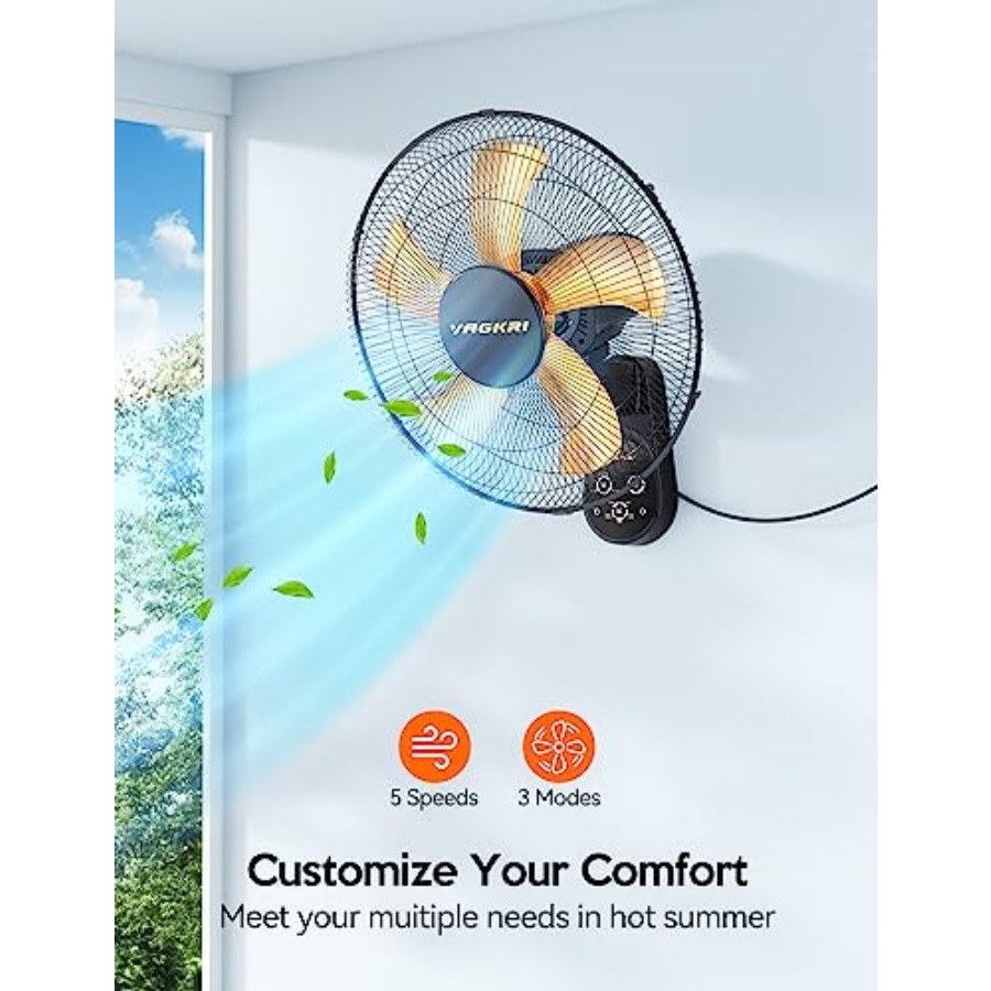 Ventilateur mural, ventilateur - Home Office Hours avis et prix